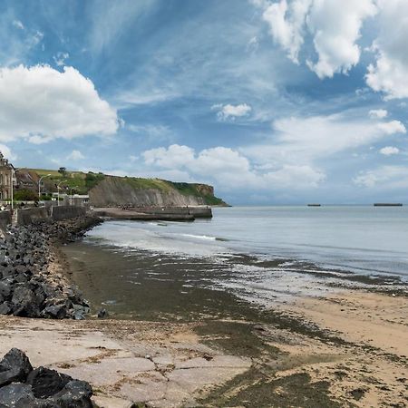 Les Volets Bleus - Duplex Proche Plage Et Centre Arromanches-les-Bains Esterno foto