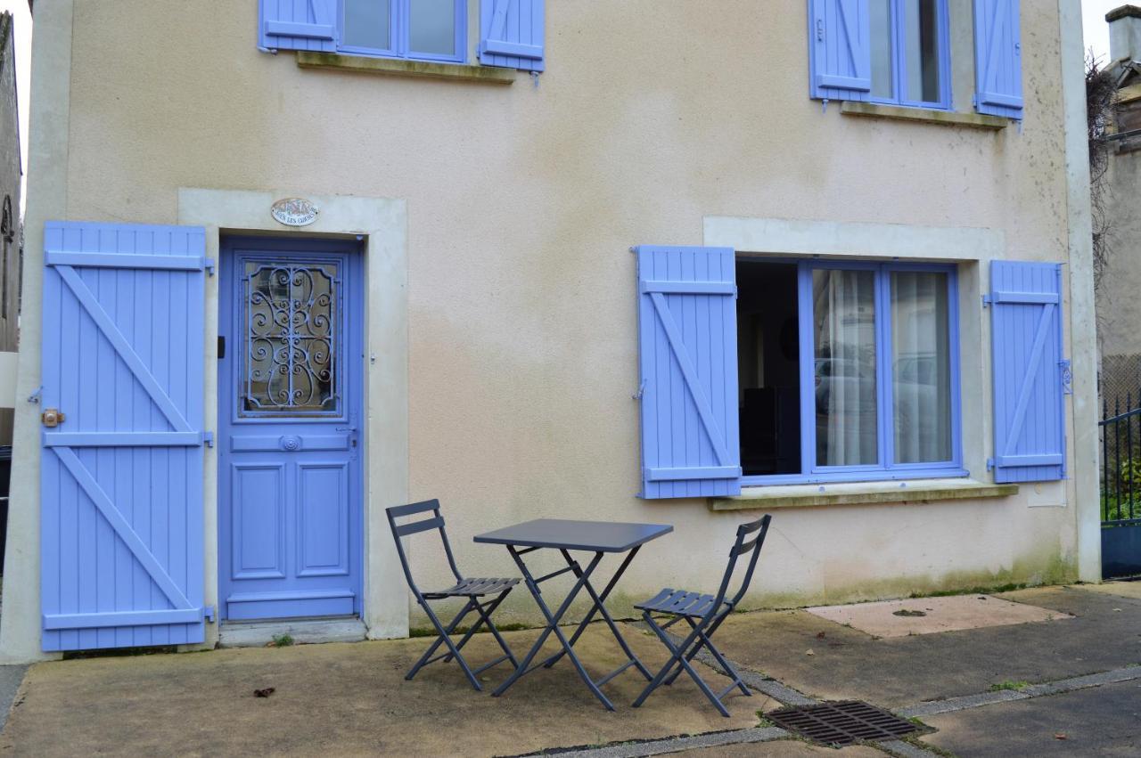 Les Volets Bleus - Duplex Proche Plage Et Centre Arromanches-les-Bains Esterno foto