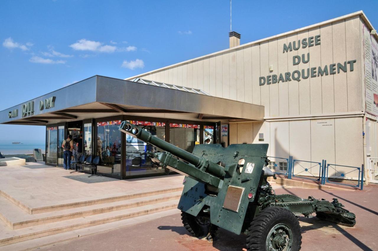 Les Volets Bleus - Duplex Proche Plage Et Centre Arromanches-les-Bains Esterno foto