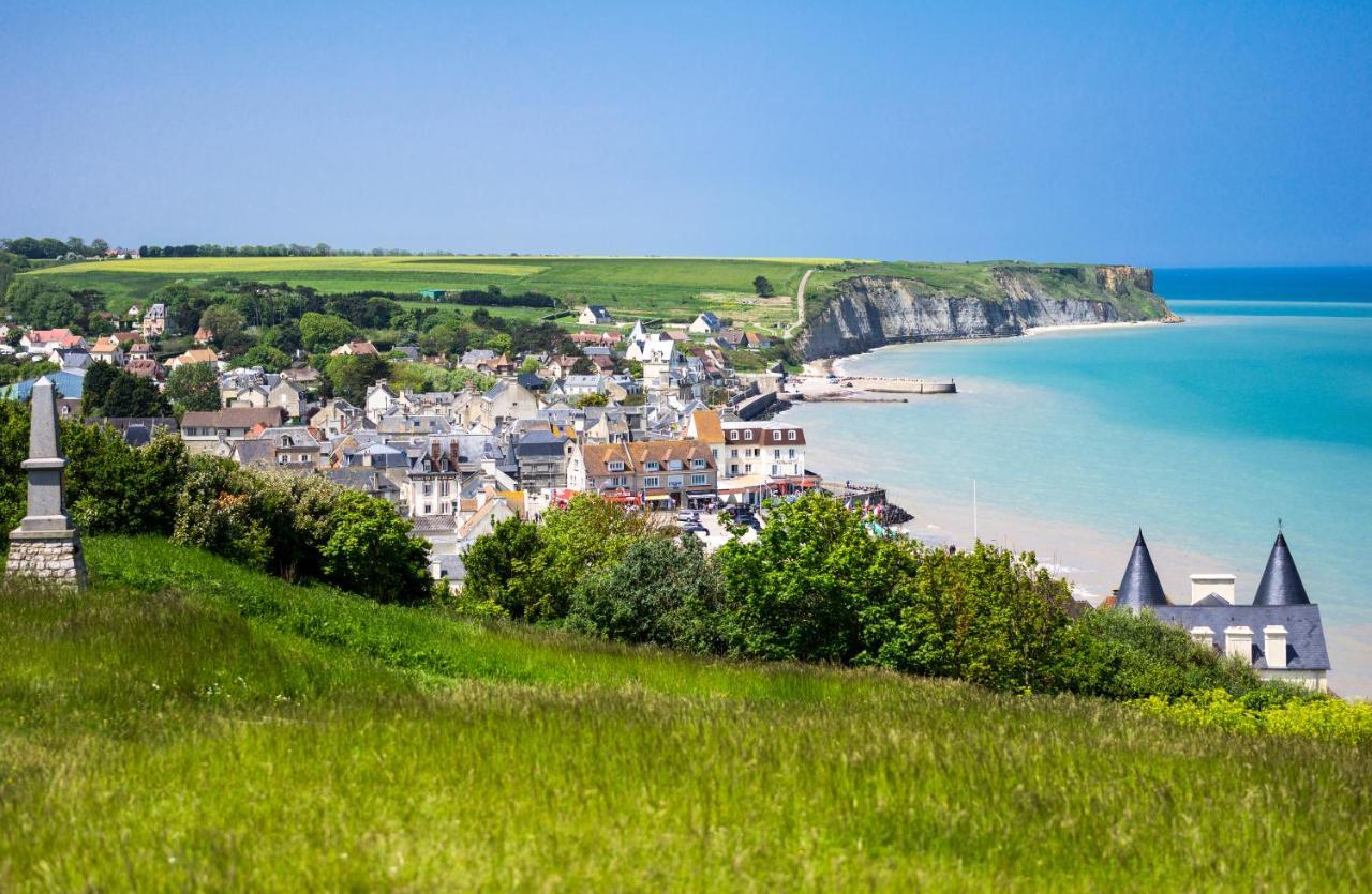 Les Volets Bleus - Duplex Proche Plage Et Centre Arromanches-les-Bains Esterno foto